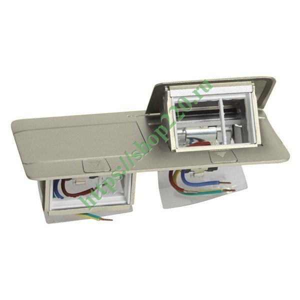 Лючок Legrand 6 (2х3) модулей нержавеющая сталь 054022 купить по ...