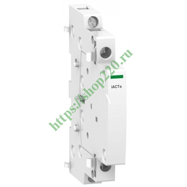 Дополнительный контакт iACTs Acti 9 Schneider Electric для iCT 5А 2НО 24-240V 0,5 модуля
