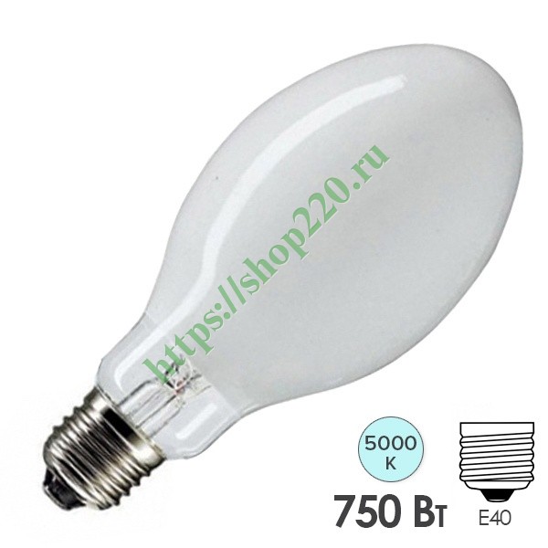 Лампа ртутная ДРВ 750Вт Е40 (Излучатель ИУСп 750 Е40) бездроссельная