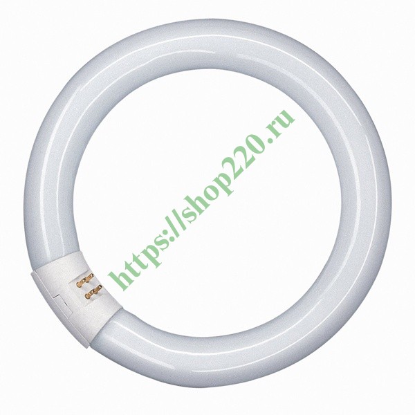 Люминесцентная лампа кольцевая Osram L 22 W/840 C T9 G10q, 208mm