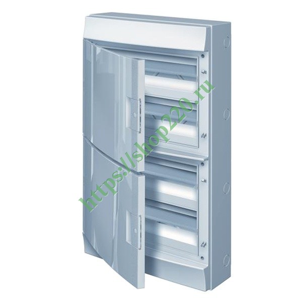 Влагозащищенный настенный шкаф ABB Mistral65 72М (4х18) непрозрачная дверь без клеммников 65P18X41