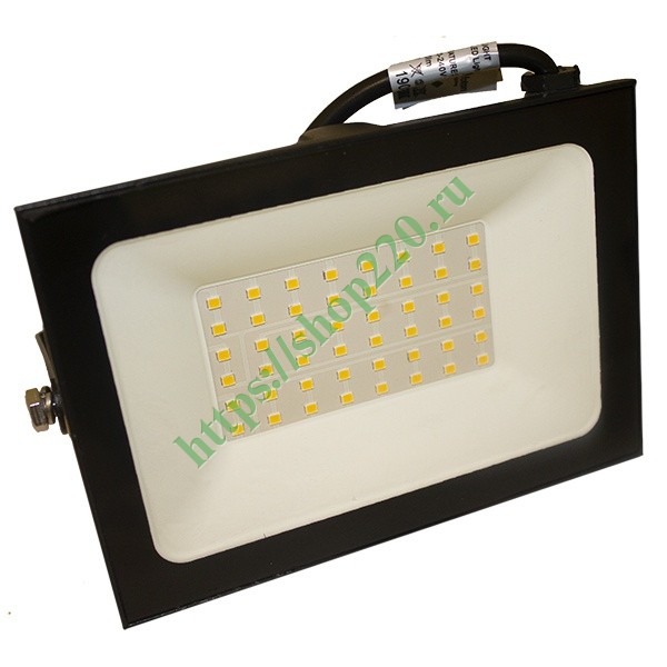 Прожектор светодиодный Foton FL-LED Light-PAD 50W 2700К 4250Lm AC230V IP65 Black