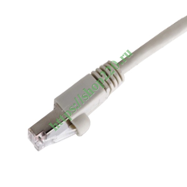 Патч-корд RJ45 F/UTP категория 5e PVC 3 м серый Legrand 051642 купить ...
