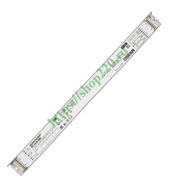 ЭПРА Osram QT 2x36 DIM 1-10V диммируемый для люминесцентных ламп T8 L423x30x21mm