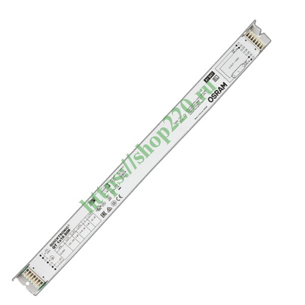 ЭПРА Osram QT 1x18 DIM 1-10V диммируемый для люминесцентных ламп T8 L360x30x21mm