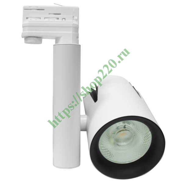 Трековый трехфазный светодиодный светильник Foton FL-LED LUXSPOT-S 45W 3000K 230V WHITE 4500Lm