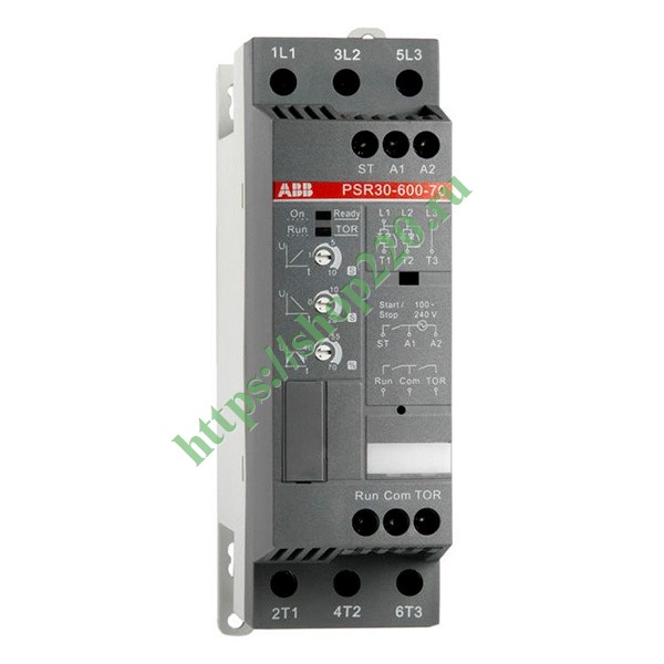 Устройство плавного пуска ABB PSR софтстартер от 1,5 до 55кВт купить в ...
