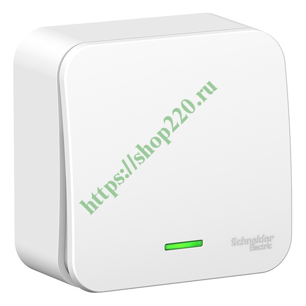 Розетка компьютерная schneider electric blanca blnia045001 открытая установка белая