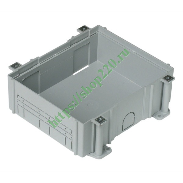 Коробка для монтажа в бетон люков Simon SF110, SF170, высота 80-110мм, 220х172,2мм