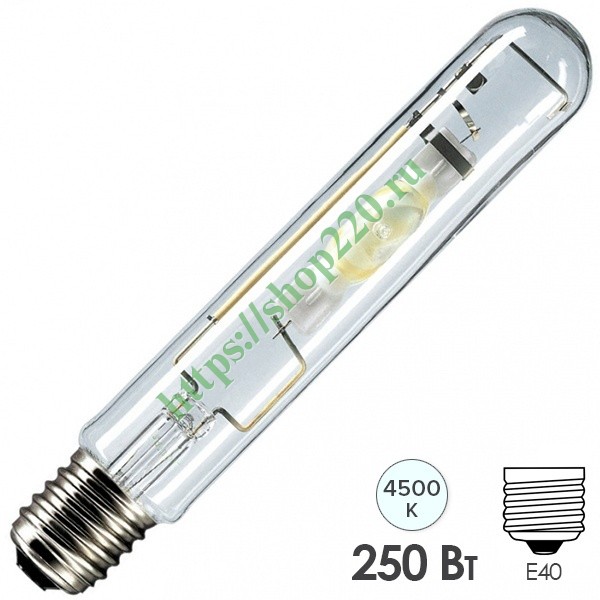 Лампа металлогалогенная Philips HPI-T Plus 250W/645 E40 (МГЛ)
