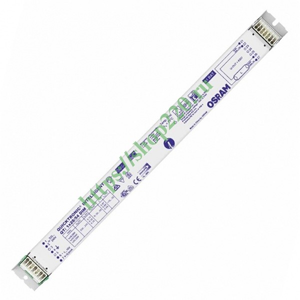 ЭПРА Osram QTi 1x28/54 DIM 1-10V диммируемый для люминесцентных ламп T5