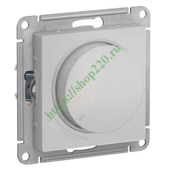 Светорегулятор (диммер) поворотно-нажимной, 315Вт SE AtlasDesign ...