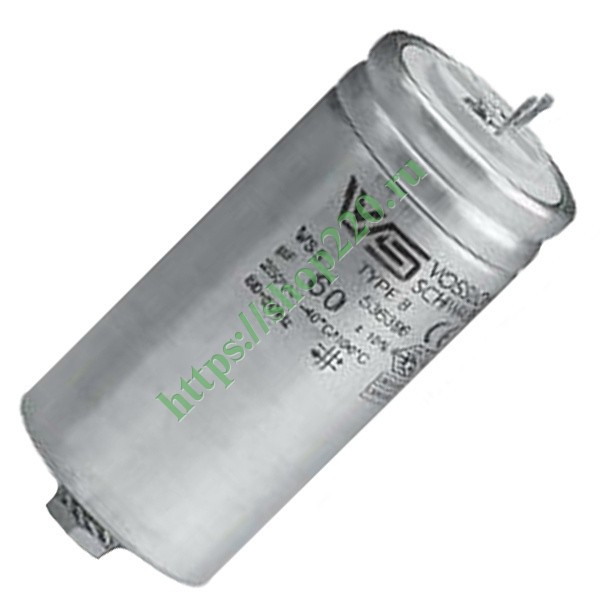 Конденсатор Vossloh-Schwabe WTB 60 мкФ 420V d55x128mm 536404 купить по ...
