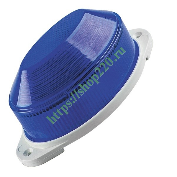 Светильник-вспышка (стробы) IP54 18LED 1,3W синий STLB01
