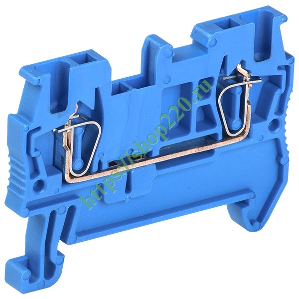Купить Клеммник самозажимной КПИ 2в-1,5 17,5А синий IEK YZN11-001-K07 ...