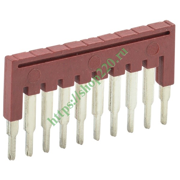 Купить Перемычку для КПИ-1,5мм2 10PIN IEK YZN11FBS-001-10P по цене 120. ...