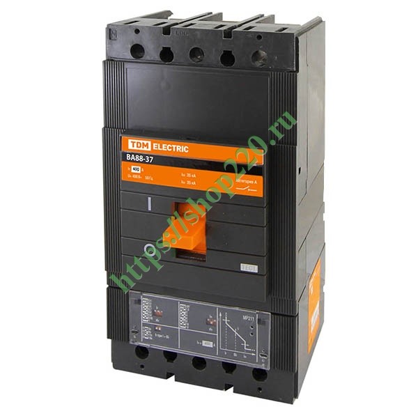 Автоматический выключатель ВА88-37 3Р 400А 35кА с электронным ...