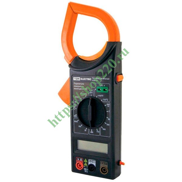 Купить Токоизмерительные клещи серия МастерЭлектрик М266 TDM SQ1005 ...