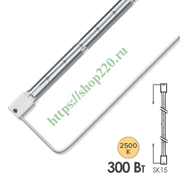 Лампа инфракрасная Dr.Fischer 13908Z 300W 230V SK15 924527144216 купить ...