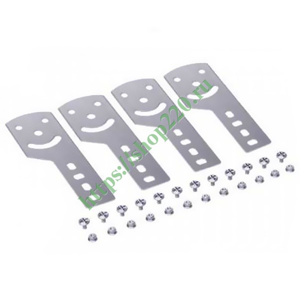 Пластина крепежная GSV H80 (4 шт.) в комплекте с метизами ...