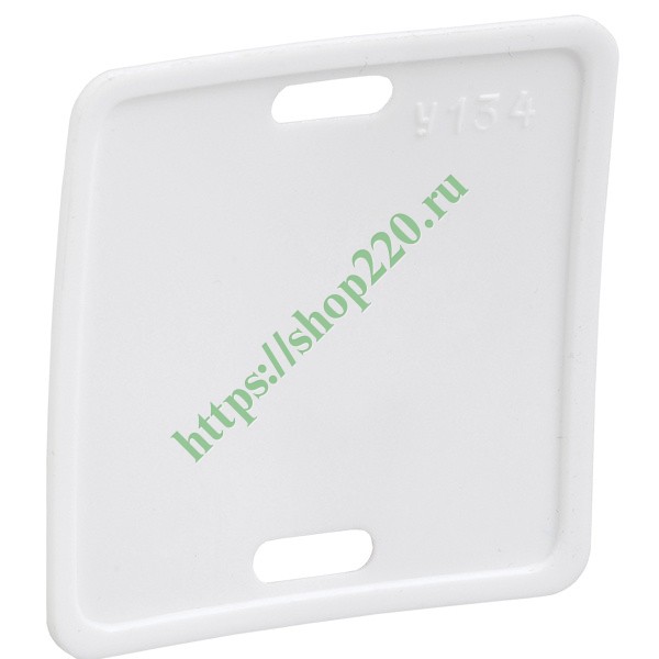 Бирка кабельная У-134 квадрат 55х55 мм (упак 100шт) IEK UZMA-BIK-Y134-S ...