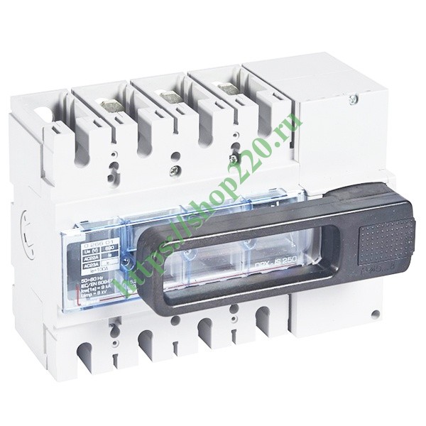 Выключатель-разъединитель Legrand DPX-IS 250 с дистанционным ...