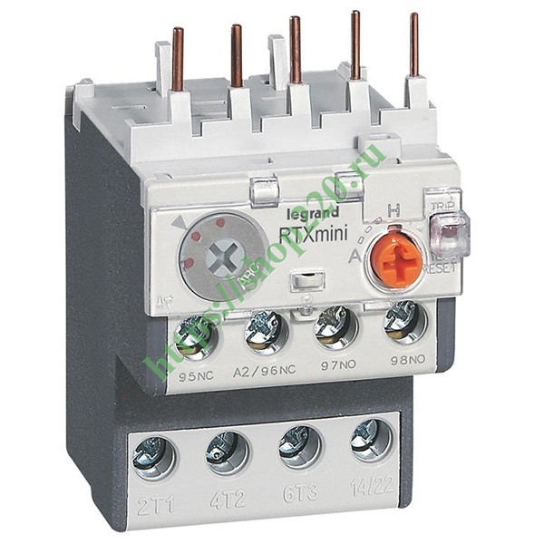 Купить Реле тепловое Legrand RTX3 мини 2.5...4.0A для мини-контакторов ...