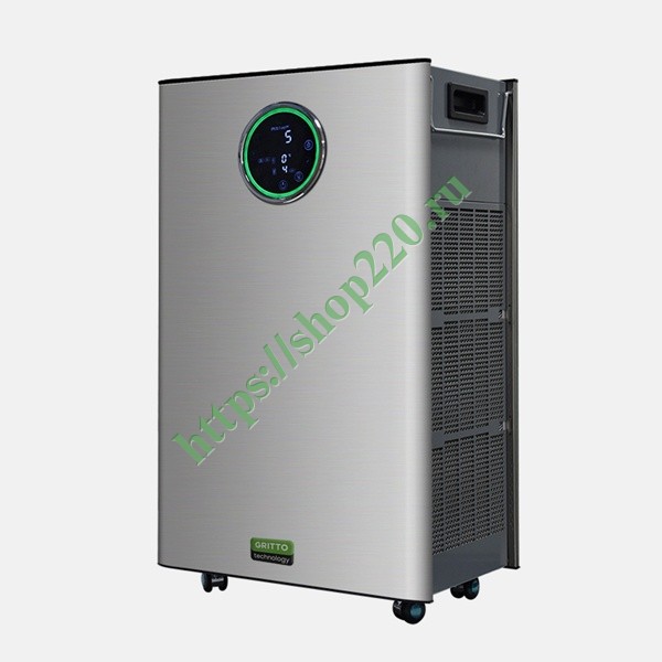 Рециркулятор-очиститель воздуха бактерицидный GRITTO V5 для дома и офиса до 120 м2 / 800 м3/ч