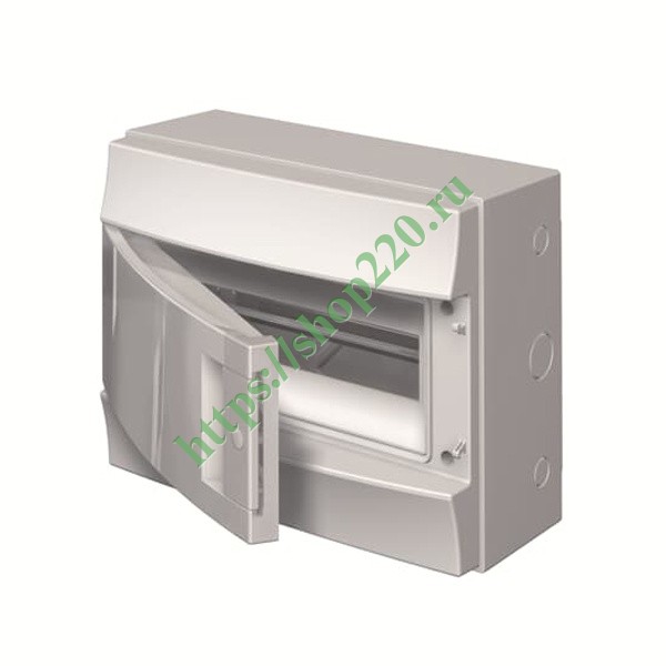 Влагозащищенный настенный шкаф ABB Mistral65 12М непрозрачная дверь с ...