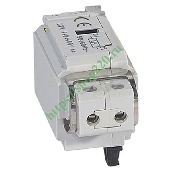 Минимальный расцепитель напряжения 12 В~/ Legrand DPX3 160/250 421018 ...