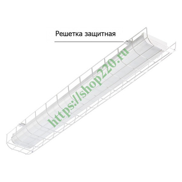 Защитная решетка для светильников TLPL08/235/249/258/280