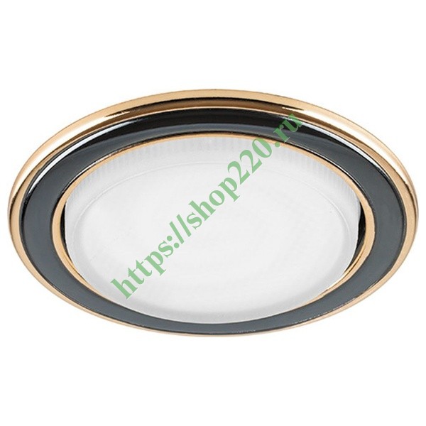 Светильник встраиваемый Feron DL53 потолочный GX53 двухцветный титан ...