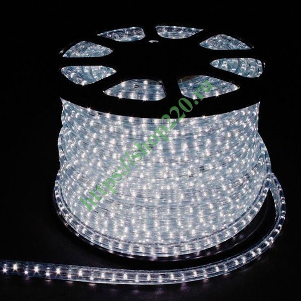 Дюралайт светодиодный Feron LED-F3W 3-х жильный, белый 7000K 2,88Вт/м 72LED/м 50м 220V