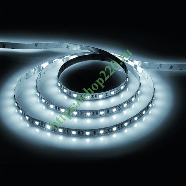 Светодиодная LED лента Feron LS606, 60SMD(5050)/м 14.4Вт/м 5м IP20 12V 4000K