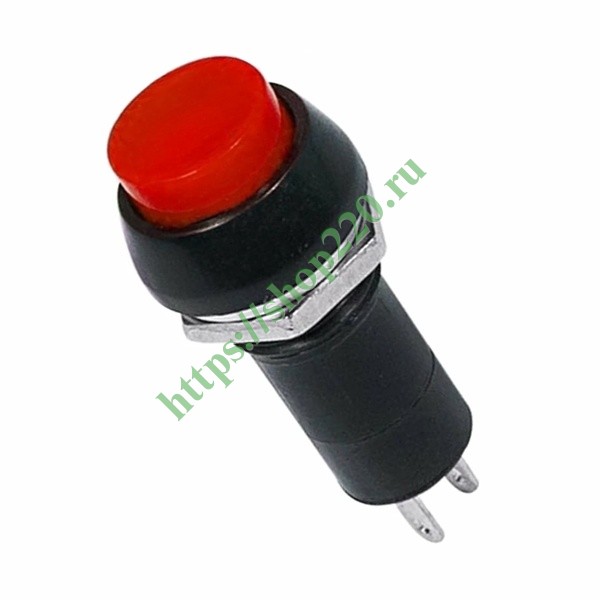 Выключатель-кнопка 250V 1А (2с) ON-(OFF) без фиксации (на размыкание ...