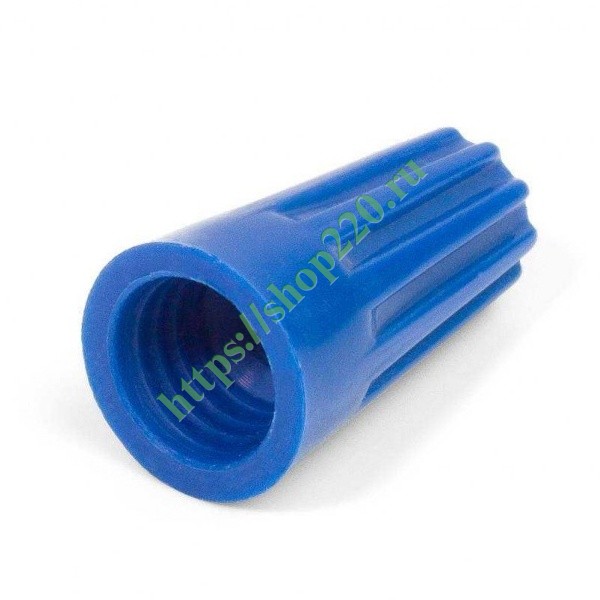 Зажим соединительный изолирующий КВТ СИЗ-2 скрутка 1,0-4,5мм2 синий (100шт.)