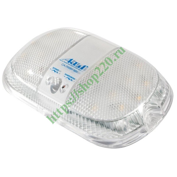 Светильник светодиодный 8W 4000K 220V 800Lm IP30 с оптико-акустическим ...