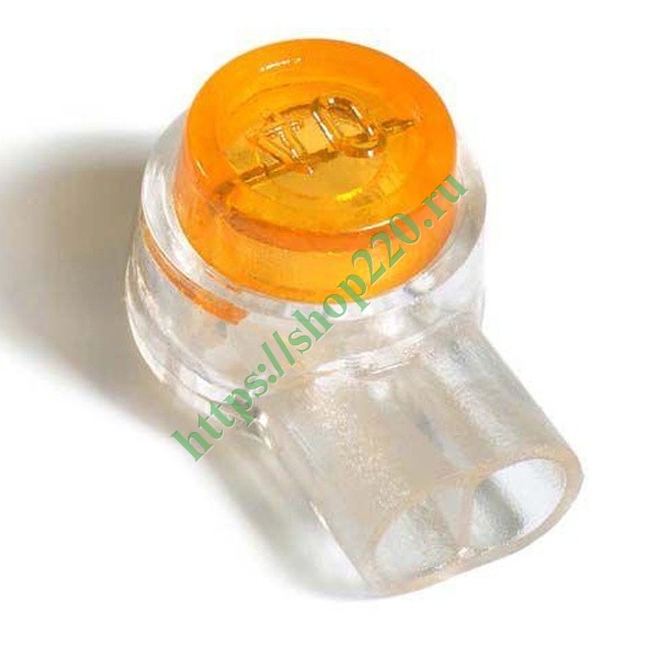 Соединительная клемма Скотч-лок К-1, (d0,4-0,7 мм), D1,52 мм (50 шт ...