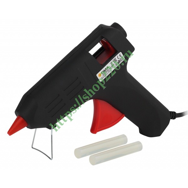 Купить Клеевой термопистолет СИЛА 40Bт под стержень 11мм (в комплекте ...