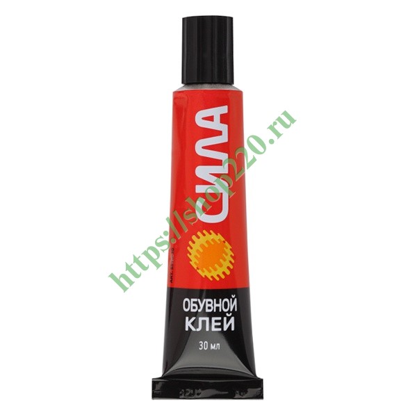 Клей СИЛА обувной 30мл туба SSTB-30 Б0035612 купить по недорогой цене в ...