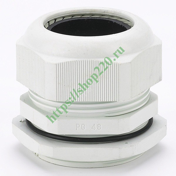 Кабельный ввод типа PG 48 диаметр кабеля 38-45мм КВ101-48-IP54 DEKraft ...