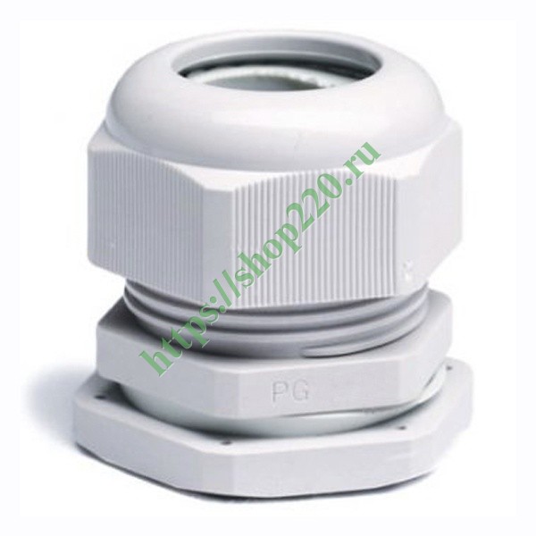 Кабельный ввод типа PG 29 диаметр кабеля 20-25мм КВ101-29-IP54 DEKraft ...