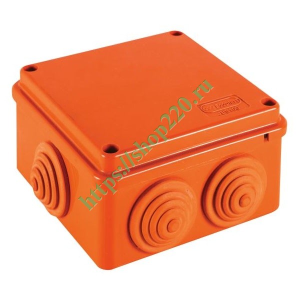 Коробка огнестойкая JBS100 100х100х55мм Е110 для открытой проводки 6 .
