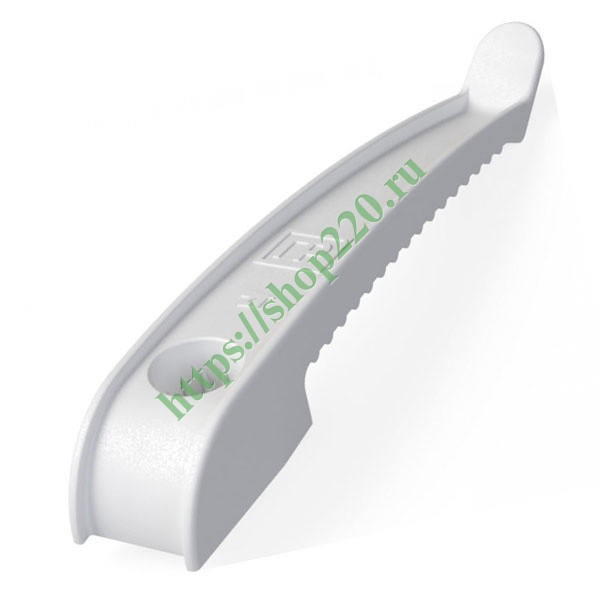 Купить Держатель кабеля односторонний для прямого монтажа белый (20шт ...