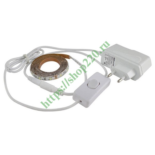 Комплект светодиодной ленты TDM SMD2835-60 LED/m 4,8W/m 6000K 12V IP20 (упаковка 1 метр) 6W