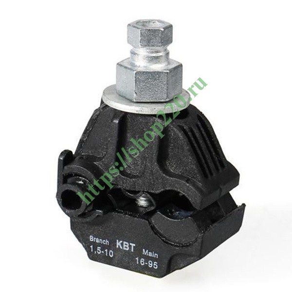 Зажим прокалывающий ответвительный ЗПО 16-95/1,5-10 КВТ 58135 купить по ...