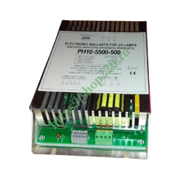 ЭПРА LightBest PH 10-5500-500, 400-650W, 4,8-5,5A (RS10-AL-600P) для амальгамных ламп
