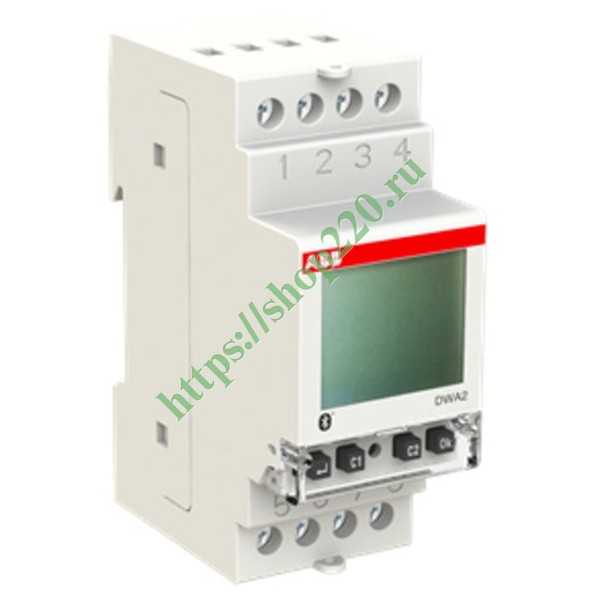 Реле времени недельное цифровое АВВ с астрономической функцией 2 канала ...