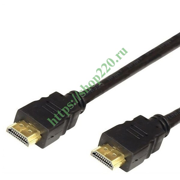 Шнур HDMI-HDMI gold 1,5М