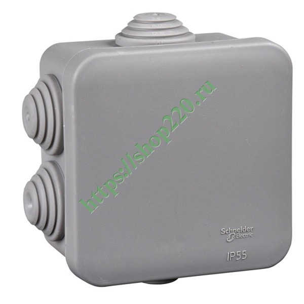 Коробка распаячная d85х85х40мм для открытой проводкии IP55 [уп. 72шт ...